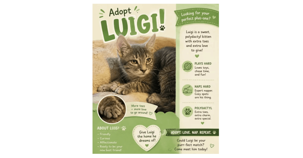 Luigi - Domestic Short Hair