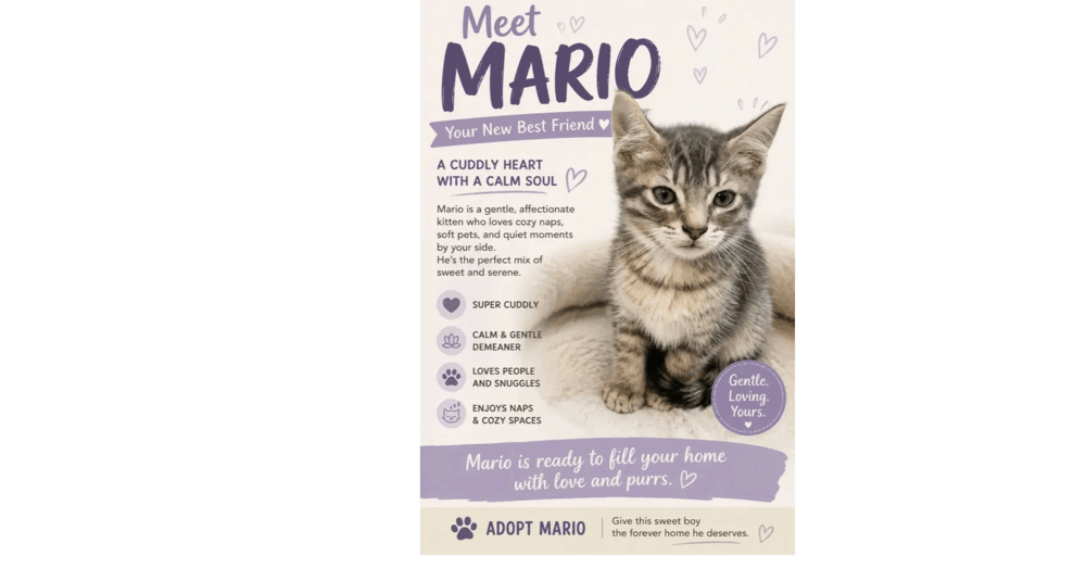Mario - Domestic Short Hair