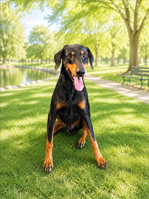 Diesel - Doberman Pinscher
