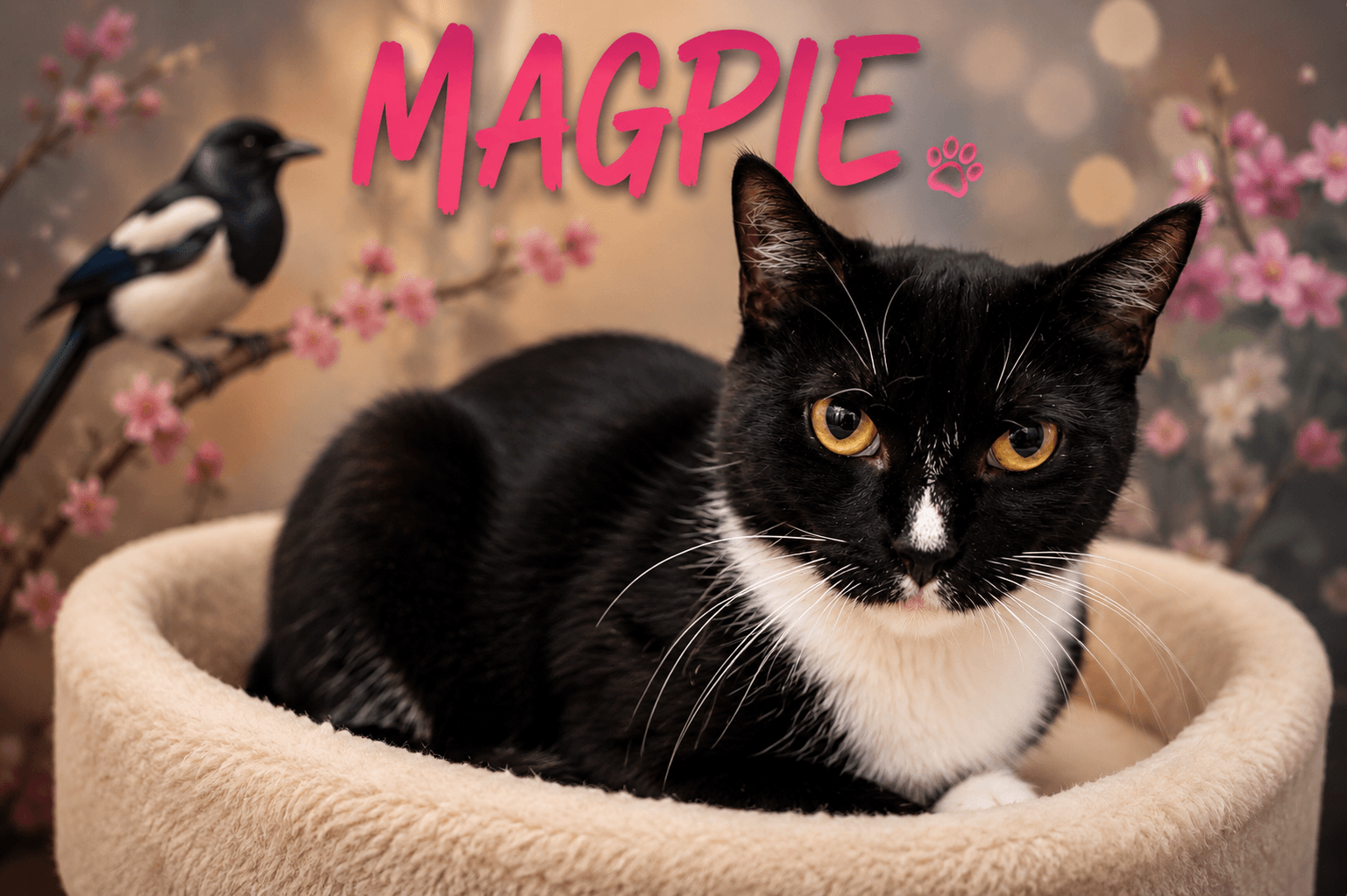 Magpie Fcid  -  Trainer - Tuxedo