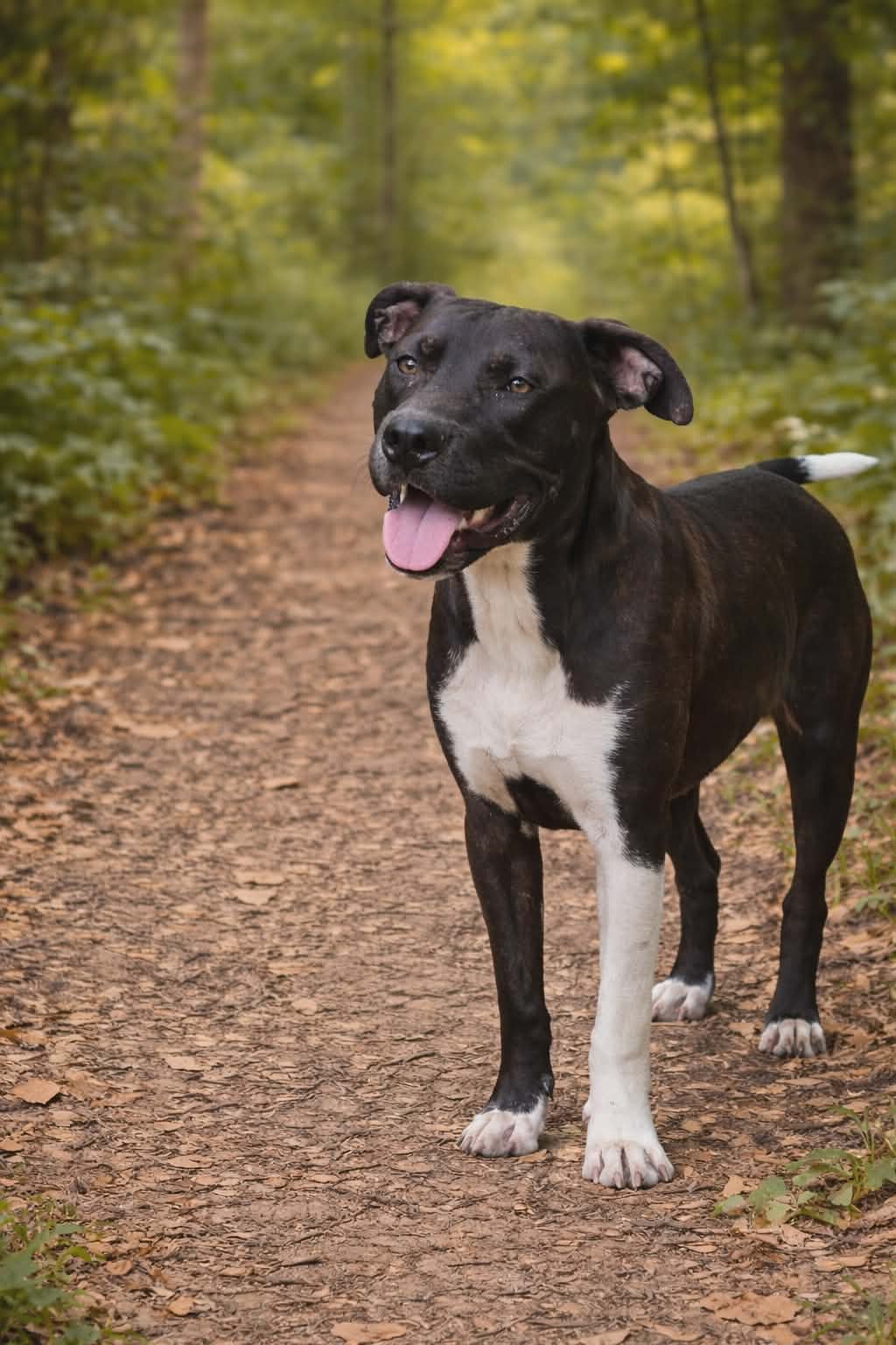 Moose - Shy At First Loyal For Life - Staffordshire Bull Terrier