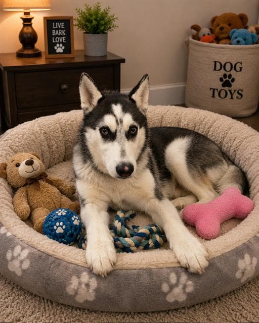 Apache - Siberian Husky