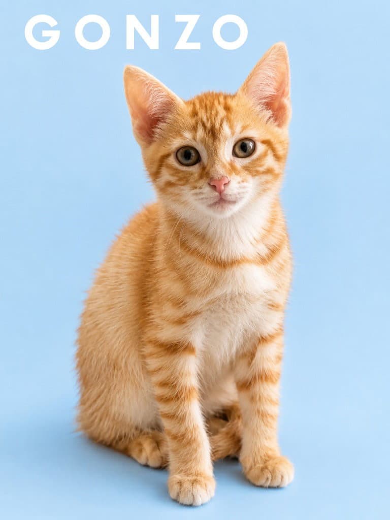 Gonzo Courtesy Post - Domestic Short Hair